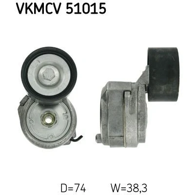 Bild av Spännrulle, aggregatrem SKF VKMCV 51015