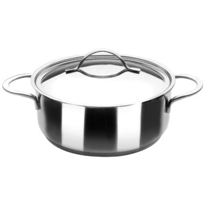 Bild av IBILI Casserole avec couvercle Noah, 32 cm, Acier inoxydable 18/10, Compatible l&#039;induction