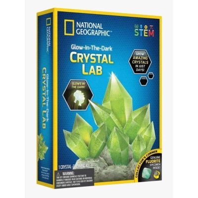 Bild av National Geographic Glow in the dark Crystal Lab Experimentset