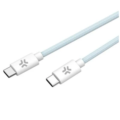 Bild av Celly USBCUSBCCOTTLB USB laddningskabel himmelsblå