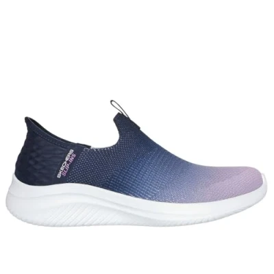 Bild av Skechers Hands Free Slip ins: Ultra Flex 3.0 Laceless sneakers, Beauty Blend neonrosa gul, 39 EU
