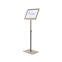 Bild av Rocada NAT0705 R070670 Infodisplay Trä, Ek, Antracit A3 Antal fack 1 del (B x H D) 400 1400 300 mm