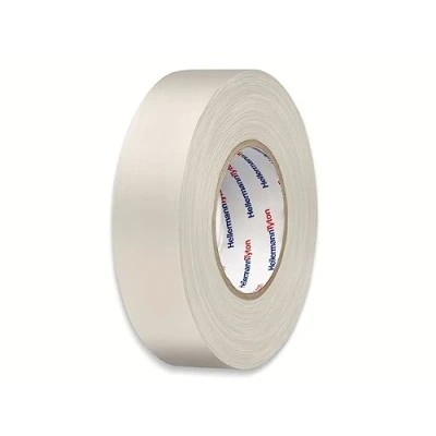 Bild av HelaTape Tex HellermannTyton 712 00205 vit (L x B): 10 m 19 mm gummi 1 st