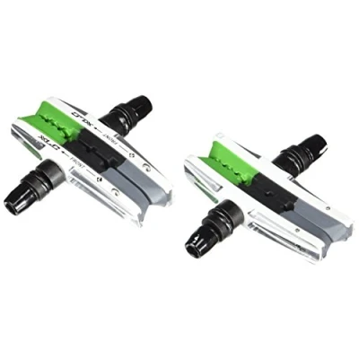 Bild av XLC Unisex vuxen bromsskor Cartridge V broms BS V06 set om 4 72 mm, grå, svart, grön, silver, en storlek