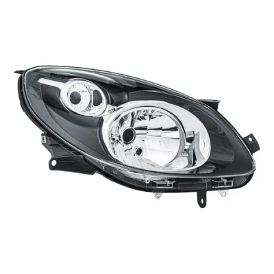 Bild av HELLA 1L7 271 510 381 Strålkastare Höger PY21W, W5W, H4 FF 12V för vänstertrafik RENAULT: TWINGO 2