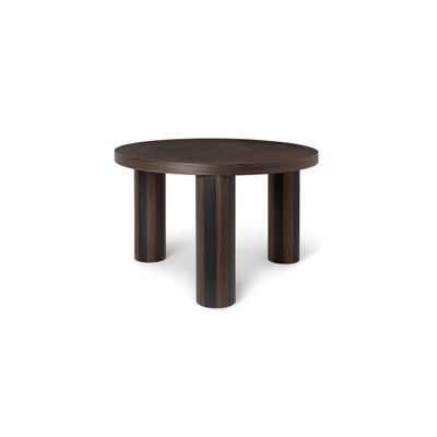 Bild av Ferm Living Post Coffee Table Soffbord Small Lines Ø65 x H41,4 cm