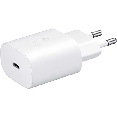 Bild av Samsung USB C Snabbladdare 25W + Kabel EP TA800 Vit