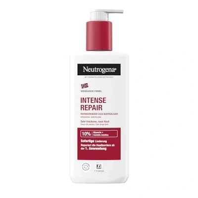 Bild av Neutrogena Norsk formel intensiv reparation CICA kroppsbalsam (250 ml), fuktgivande, icke fet med glycerin och Centella Asiatica för mycket torr, grov hud