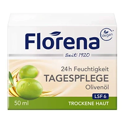Bild av Florena dagvård med olivolja ansiktskräm, 1 förpackning (1 x 50 ml)