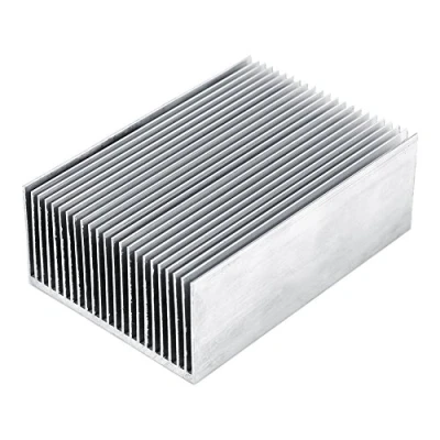 Bild av 1 st kylfläns i aluminium 100 x 69 36 mm, för LED förstärkare transistor IC modul