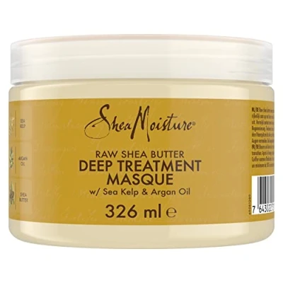 Bild av SHEA MOISTURE Fuktgivande djupmask gjord av obehandlat sheasmör, 326 ml (1 pack)