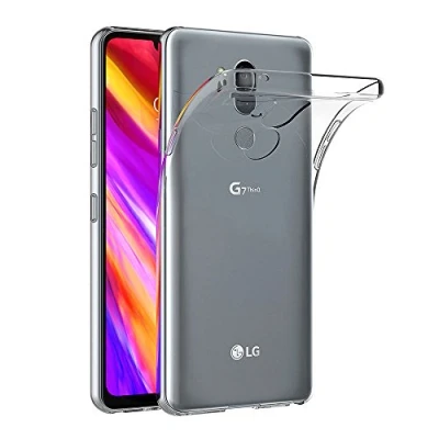 Bild av AICEK LG G7 fodral, transparent silikonfodral (6,1 tum)