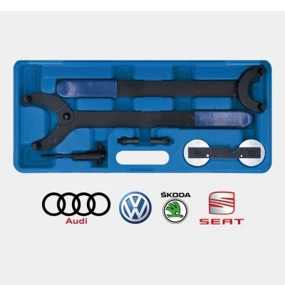 Bild av KS TOOLS BT591030 Kit d&#039;outils de réglage, épure distribution VOLKSWAGEN: Touran I, Golf 5, Passat B6 Variant, AUDI: A3 Sportback, 3/5 portes