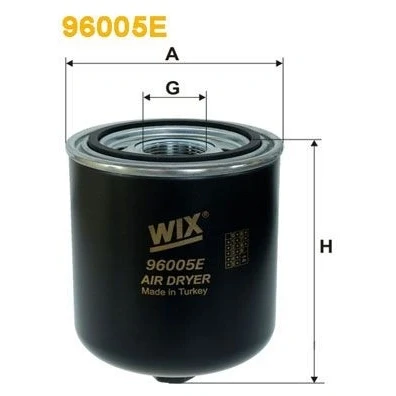 Bild av WIX FILTERS 96005E Dessicateur, système d&#039;air comprimé RENAULT TRUCKS: Midlum