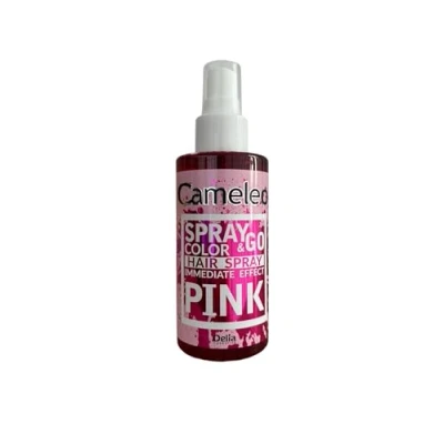 Bild av Cameleo spray &amp; Go färgspray för håret rosa blont, platina blont och grått hår spreja bara klart halvpermanent omedelbart resultat karneval hårfärg 150 ml