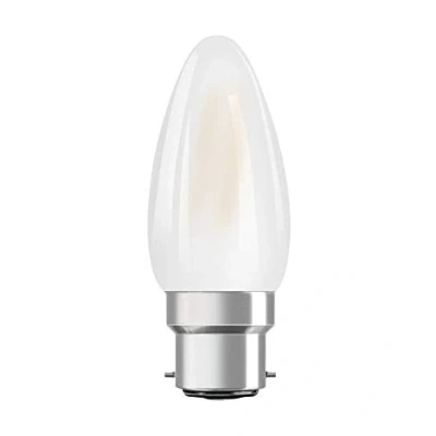 Bild av OSRAM kronljuslampa B22d 2,5W 2.700K matt