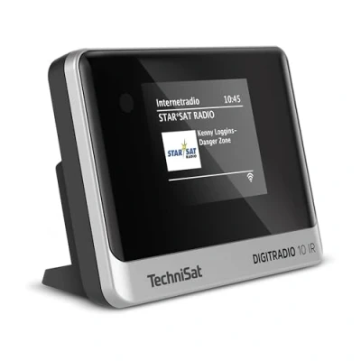 Bild av TechniSat DIGITRADIO 10 IR Adapter för internetradio &amp; DAB+/FM med WiFi, Bluetooth, färgdisplay fjärrkontroll, väckarklockfunktion, idealisk uppgradering av HiFi system