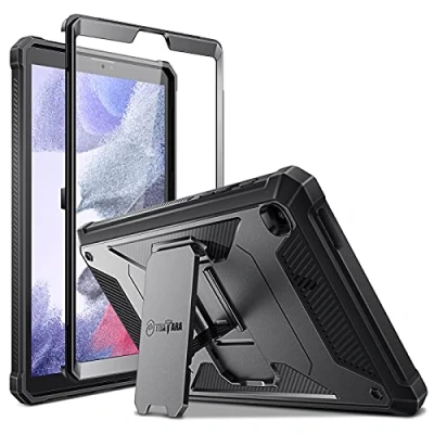 Bild av FINTIE Stötskydd för Samsung Galaxy Tab A7 Lite 8,7 tum 2021 fodral med skärmskydd och inbyggt stativ SM T220 / T225/T227, svart