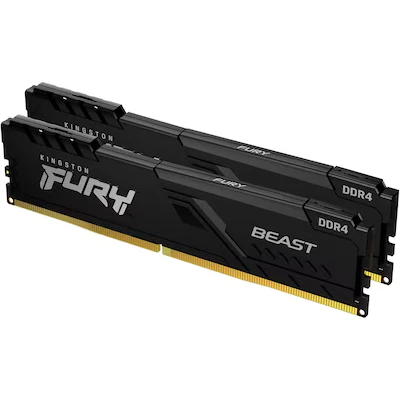 Bild av Kingston FURY Beast DDR4 KF432C16BBK2/64 RAM Minne, Svart, 64 gb