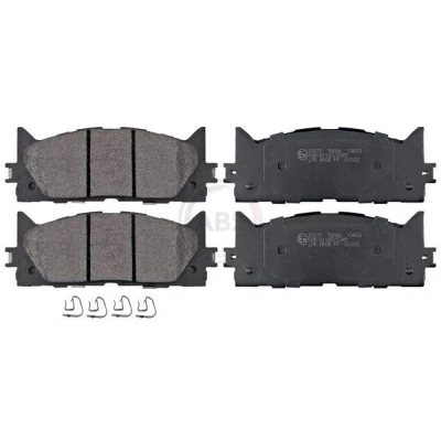 Bild av A.B.S. 37677 Jeu de plaquettes frein sans palpeur d&#039;usure intégré MAZDA: 3 5 portes, Berline, TOYOTA: Camry VI VII Berline
