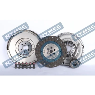Bild av RYMEC DF3033 kit d&#039;Embrayage à quatre pièces avec butée hydraulique, volant d’inertie bimasse de vis sans réglage automatique 240
