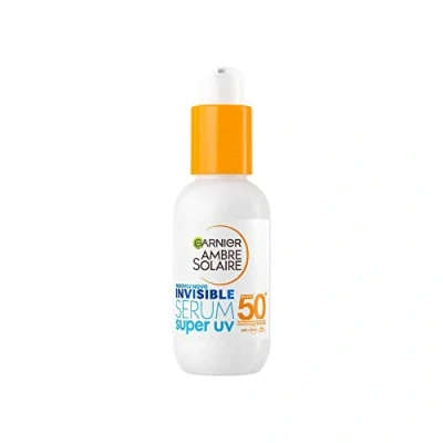 Bild av Garnier Ambre Solaire Invisible Serum Super UV solskyddsserum med ultralätt och osynligt solskydd, 30 ml