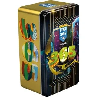 Bild av Adrenalyn Fifa 365 2024 2025 Tin Box TC Guld Färg Diverse (Panini 004911tine)