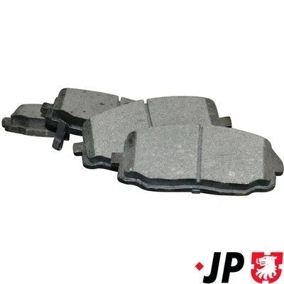 Bild av JP GROUP 3563600510 Jeu de plaquettes frein Essieu avant avec indicateur d&#039;usure HYUNDAI: i20 I 3/5 portes, i10 I, II portes