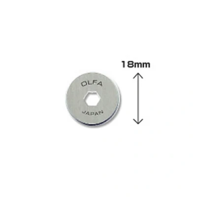 Bild av Reservblad roterande 18mm Olfa RB18 2 för RTY 4 2st