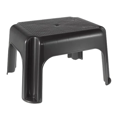 Bild av keeeper Stegpall GS &amp;TÜV testad upp till 150 kg, 24 cm hög, polypropen, grå/grafit, 36,5 x 30