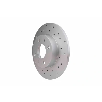 Bild av HELLA 8DD 355 134 891 Disque de frein 240 11 04/06 98 troué, plein revêtu sans boulon fix roue, moyeu roue