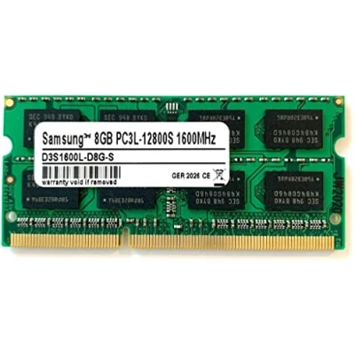Bild av Samsung 3rd 8 GB DDR3 1600MHz SO Dimm PC3L 12800S 2Rx8 1,35 V 204pin