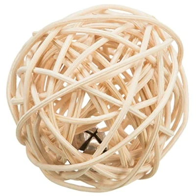 Bild av Trixie Playing Rod with Pompom Balls 40 cm assorted colours