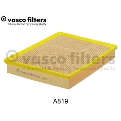 Bild av DAVID VASCO A819 Filtre à air 50 252 327 rectangulaire Cartouche filtrante avec grille intégrée OPEL: Vectra C CC, Signum Berline