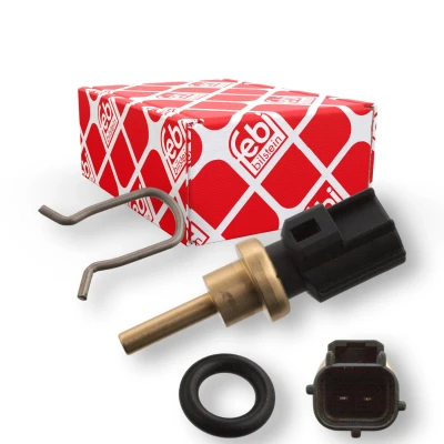 Bild av FEBI BILSTEIN 103648 Sonde de Température Liquide Refroidissement noir avec joint d&#039;étanchéite, ressort retenue FORD: S Max Mk1, Focus 2