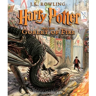 Bild av Harry Potter and The Goblet of Fire: Illustrated Edition (Harry Potter, Book 4) (Illustrated edition)