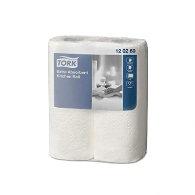 Bild av Tork Hushållspapper Premium Extra Absorberande 2 lagers vit 2/fp