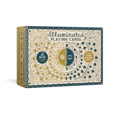 Bild av Illuminated Playing Cards: Two Decks for Games and Tarot