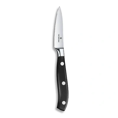 Bild av Victorinox, Grand Maître, Profi Officemesser, Extra Scharfe Klinge, gerader Schliff, 8 cm, Robuster Kunststoffgriff, Rostfreier Stahl, schwarz