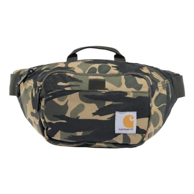 Bild av Carhartt Hållbart vattenavvisande väsentligt bälte, Blind Duck Camo, Taglia Unica, Väsentlig, hållbar, vattentät midjeväska