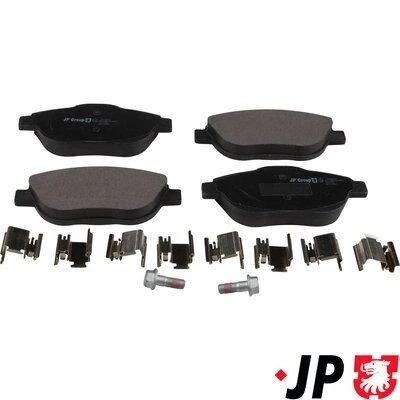 Bild av JP GROUP 3163604210 Jeu de plaquettes frein Essieu avant contact signal d&#039;usure exclu CITROËN: C3 II, DS3 3 portes, Picasso