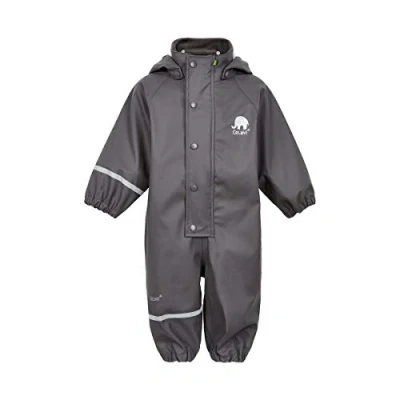 Bild av Celavi Unisex Basic Pu Rain Suit regnjacka, GRÅ, 80