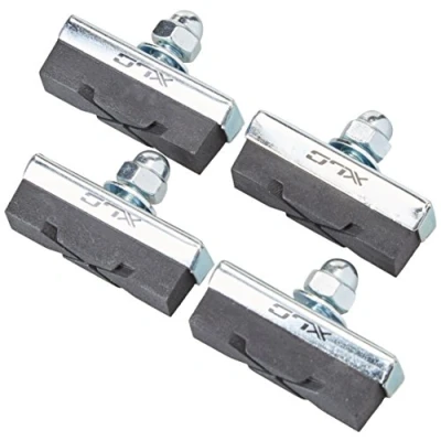 Bild av XLC 2500380900 Unisex BS C04 Bromsskor Universal 40 mm, En Storlek, Svart, Paket med 2 Par