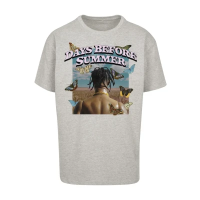 Bild av Upscale by Mister Tee Unisex DAYS Before Summer Oversize Tshirt med print, Storlek: Small, Grey