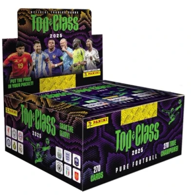 Bild av PANINI FIFA Top Class 2025 Trading Cards Box med 24 fickor