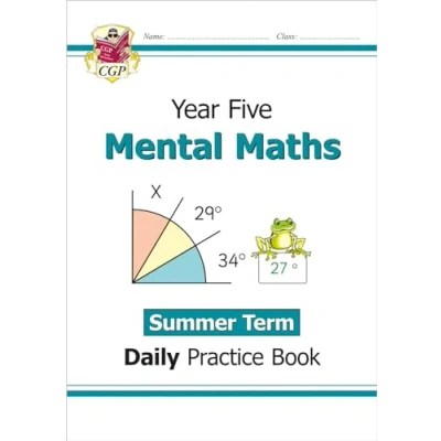 Bild av KS2 Mental Maths Year 5 Daily Practice Book: Summer Term
