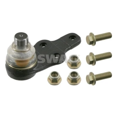 Bild av SWAG 50 92 2140 Rotule de suspension Essieu avant gauche, droit avec écrou, kit vis 21 pour bras oscillant transversal