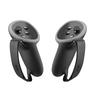 Bild av KIWI design Controller Grips Kompatibel med Meta Quest 3 tillbehör, Silikon handremsskydd knogband