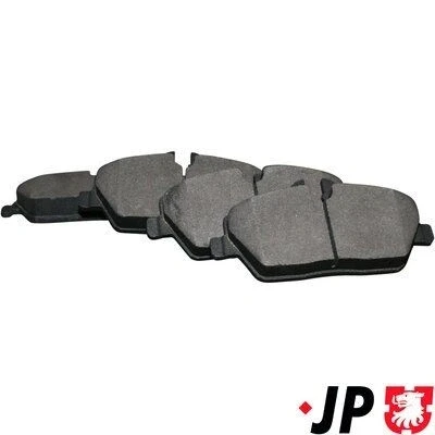 Bild av JP GROUP 1463601210 Jeu de plaquettes frein Essieu avant préparé pour indicateur d&#039;usure BMW: 1 5 portes, 3 Coupe, MINI: 3/5 portes