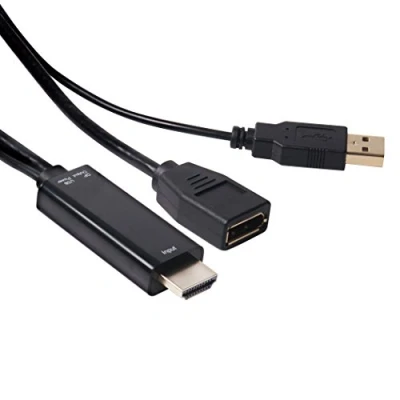 Bild av Club 3D CAC 2330 Videoanschluß DisplayPort/HDMI 18 cm, svart